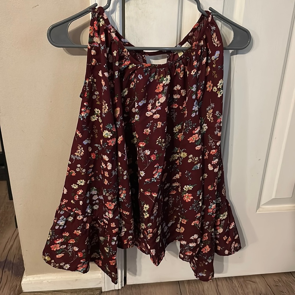 FLORAL BLOUSE SHIRT